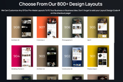 WEBSITE DESIGN SERVICE – CHOOSE FROM 800+ LAYOUTS! *3 DAY COMPLETION TIME*