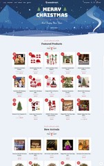 Christmas & Holiday Gift Shop Website, Affiliate / Drop Shipping/ eCommerce
