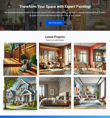 Painting Services Business Website | Ready-to-Use Professional Platform