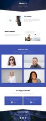 Beautiful Elementor Templates 18 , WordPress, Mobile Responsive, Slider Website.
