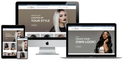 Hair Products Store Drop Shipping eCommerce Website + Free Hosting