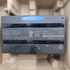 GE IC200MDL730J OUTPUT 24VDC POS LOGIC GROUPED ESCP 2A 8PT
