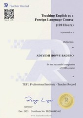 ENROLLMENT of International Students for Online English as a Foreign Language