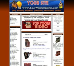 TOOLS STORE Complete, Ready Made Affiliate Website Amazon Store