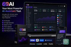 69AI Assistant Platform – Content Generator, Chat Bot, Image AI, Speech to Text