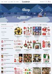 Christmas & Holiday Gift Shop Website, Affiliate / Drop Shipping/ eCommerce