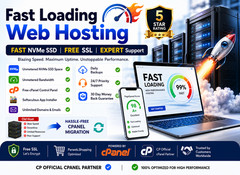 Fast Loading Web Hosting – 💨Unlimited SSD + Free SSL + Support | Just $14.99/Yr
