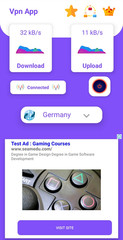 SwiftPro VPN Android App | In-App Purchase | AdMob Ready | Android Studio