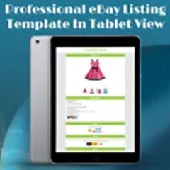 Ebay Listing Template HTML Professional Mobile Responsive Design 2019 Universal