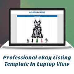 eBay Mobile Responsive Template Auction Listing Professional HTTPS Secure 2019