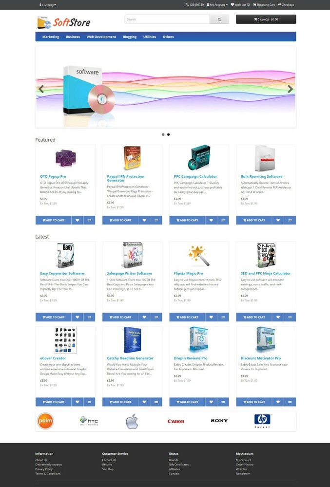 Software Store Website For Sale 100+ Software Preloaded + Free Hosting