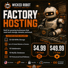 US Sever | cPanel Web Hosting | CloudLinux | 50GB NVMe | SSL + Backups