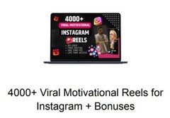 130000+ Viral Motivational Reels for Instagram + With Reseller Right