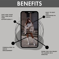 100 Hustling Mindset Woman Reels Bundle