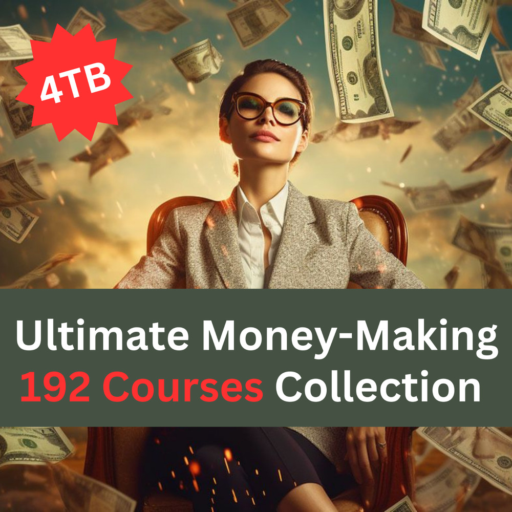 4TB Ultimate Money-Making Courses Collection – 192 Expert-Led Courses