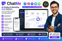 ChatMe AI Chatbot for Facebook, Instagram, eCommerce, SMS & Email Marketing