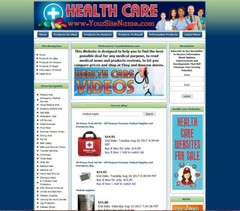 Professional NEW Medical Clinical Doctor Amazon Store Website Business for Sale