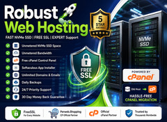 Robust Web Hosting – 💪Unlimited SSD + Free SSL + Websites + Emails | $14.99/Yr