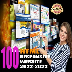 HQ 100 HTML Responsive Website Templates – Multiple Categories – Html5/ Boostrap