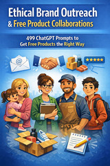 499 ChatGPT Prompts for Brand Outreach and Free Product Collaborations. AITools