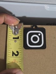 Social Media NFC Keychains