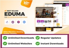 Eduma 5.5.5 – Education WordPress Theme Websites GPL