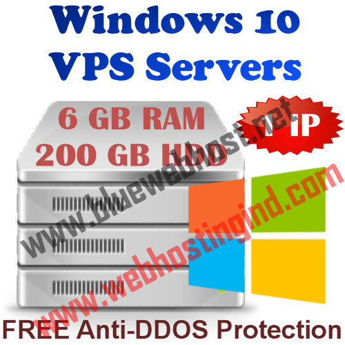 Win VPS (Virtual Dedicated Server) 6GB RAM + 100GB SSD + 4 Core – 3 months
