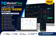 MarketFlow – Crypto Trading PHP Platform | Responsive | Laravel Admin Panel