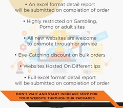 Increase Ranking with 100 Unique Domain High Authority Backlinks PA DA TF CF Upt