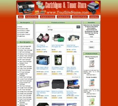 Printer Cartridges Printer Parts Store Turnkey Online Business Website For Sale