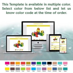 Ebay Listing Template HTML Professional Mobile Responsive Design Universal
